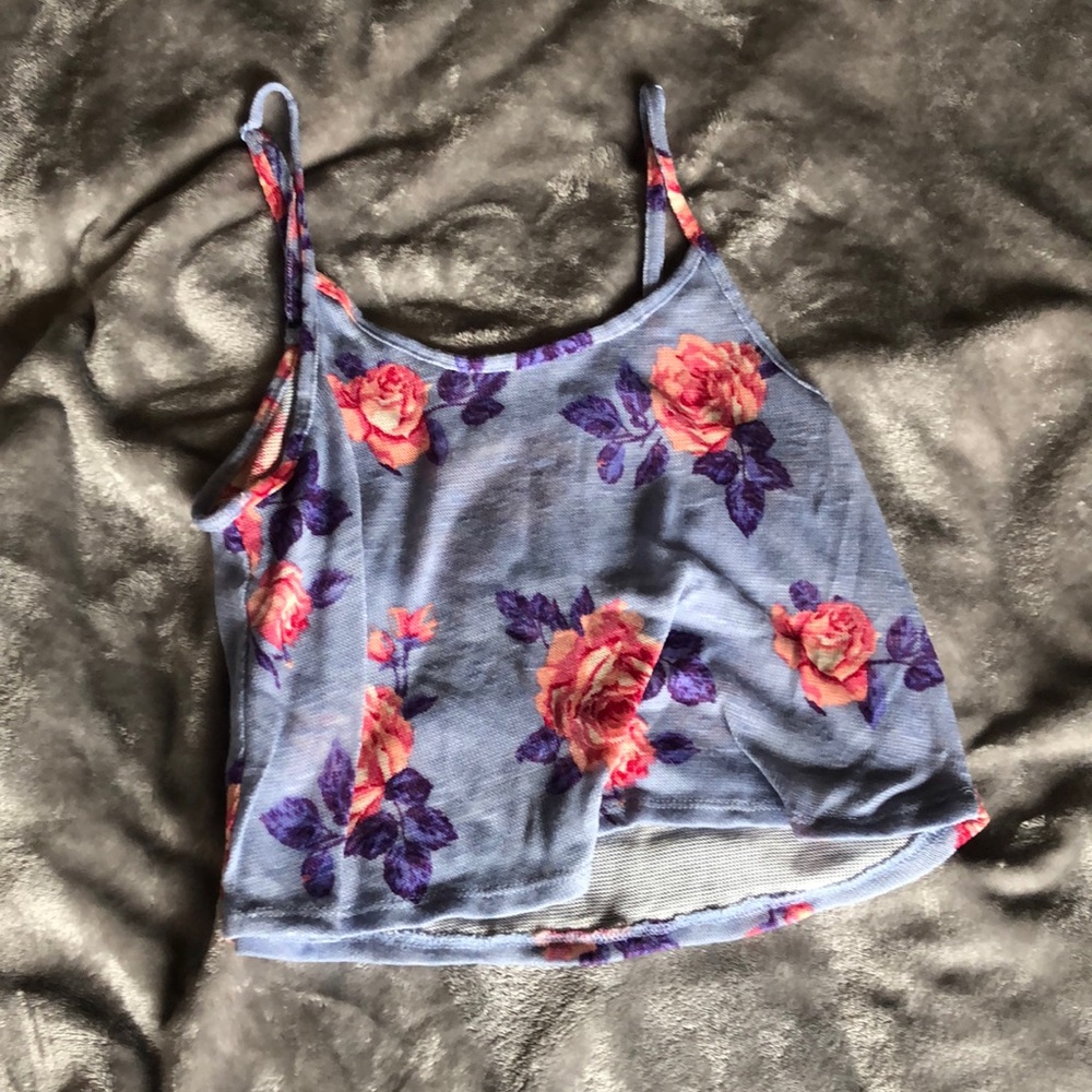 Floral Crop Top